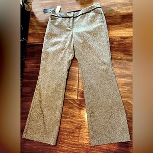 COPY - 🦊Express Editor pant. Tweed black and white. New with tags. Satin lined.